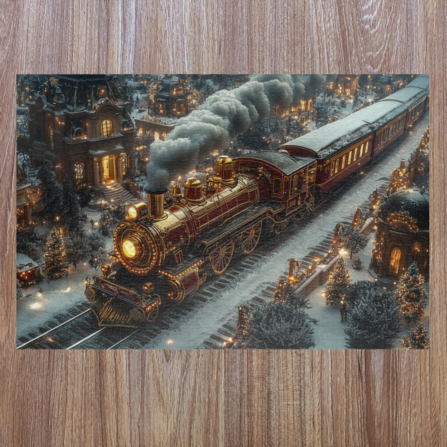 The Christmas Quest of the Glittering Express Puzzle