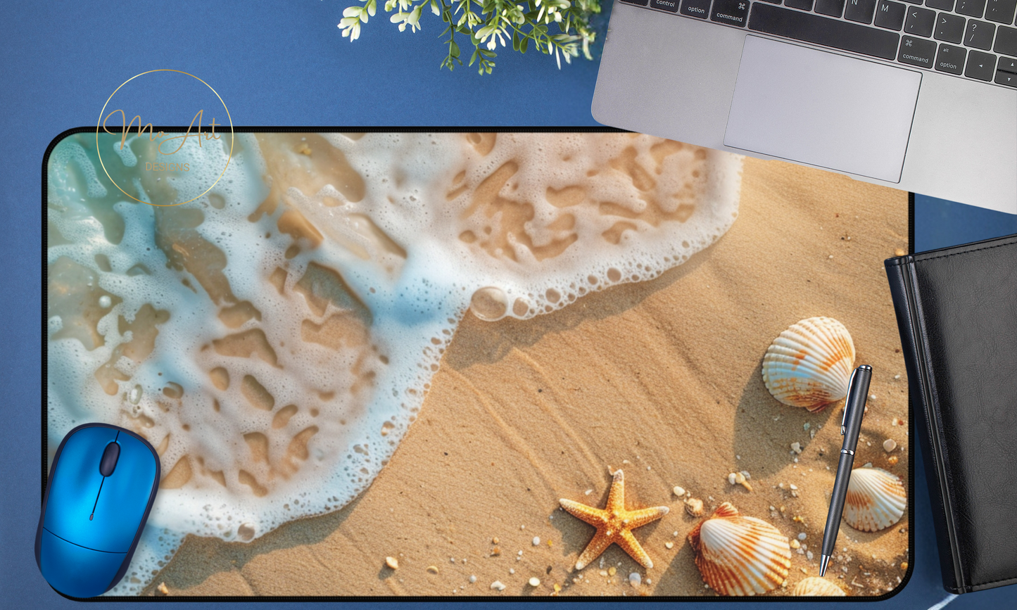 Coastal Dreams Seashell Desk Pad / Mouse Pad