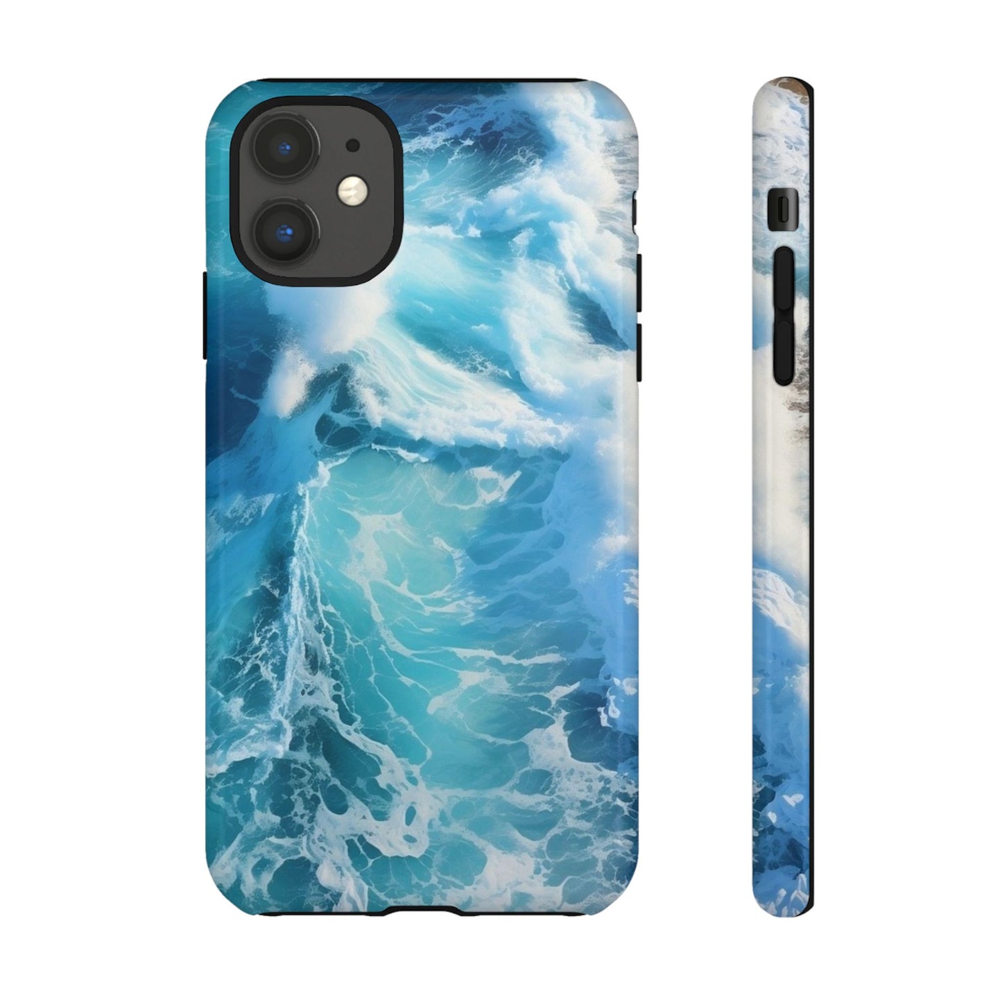 Crashing Ocean Waves - Tough Phone Case - iPhone or Samsung Phones