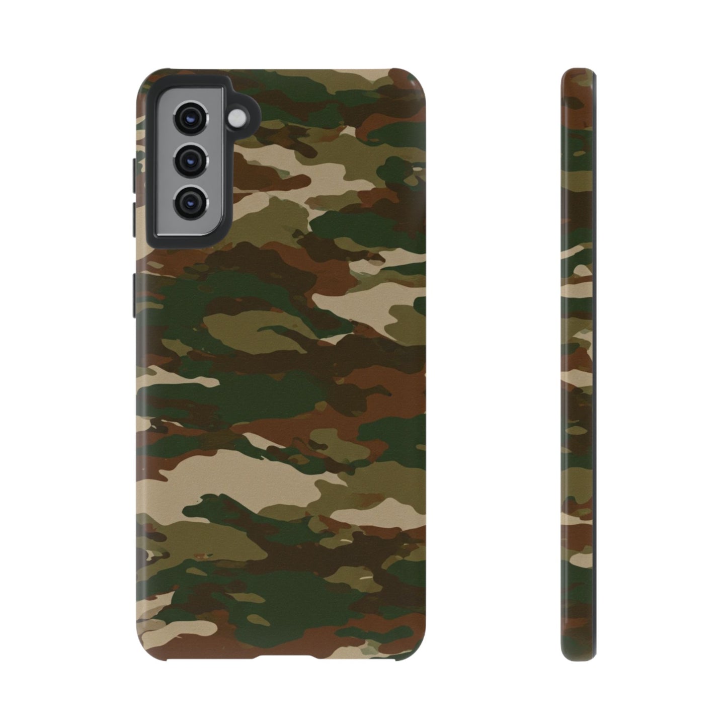Camo Design - Tough Phone Case - iPhone or Samsung Phones