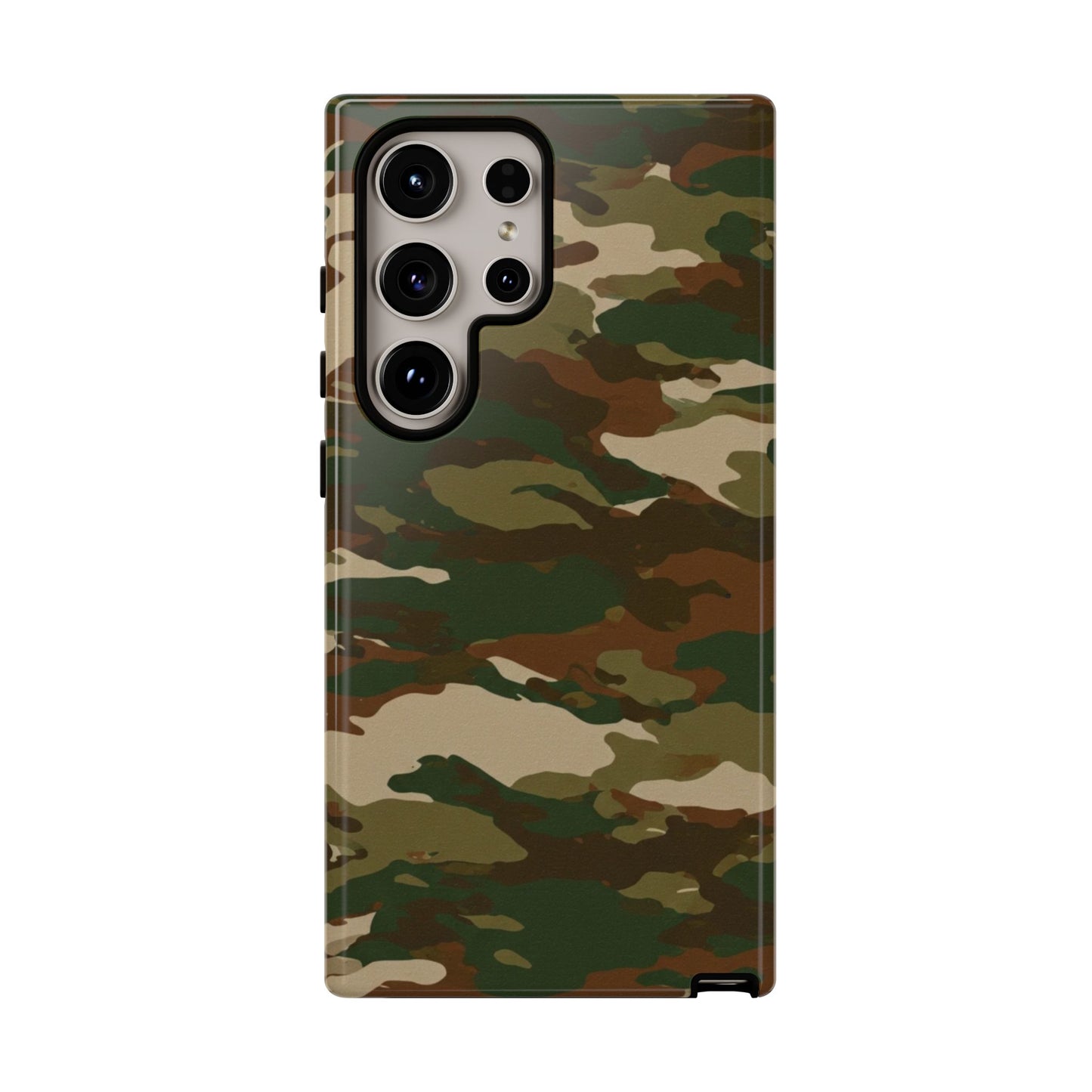 Camo Design - Tough Phone Case - iPhone or Samsung Phones