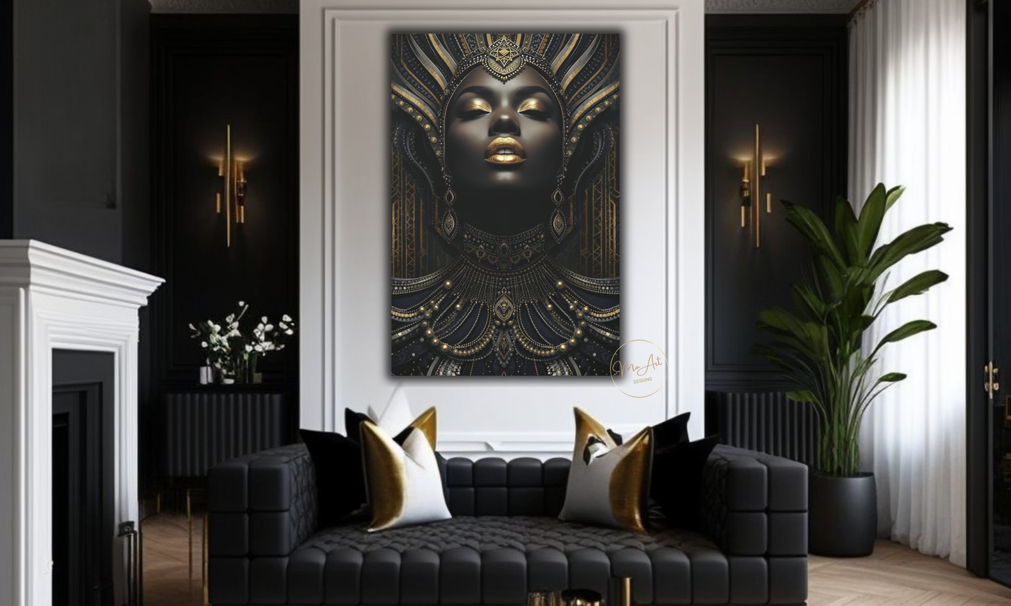 Black Elegance – Canvas Wall Art