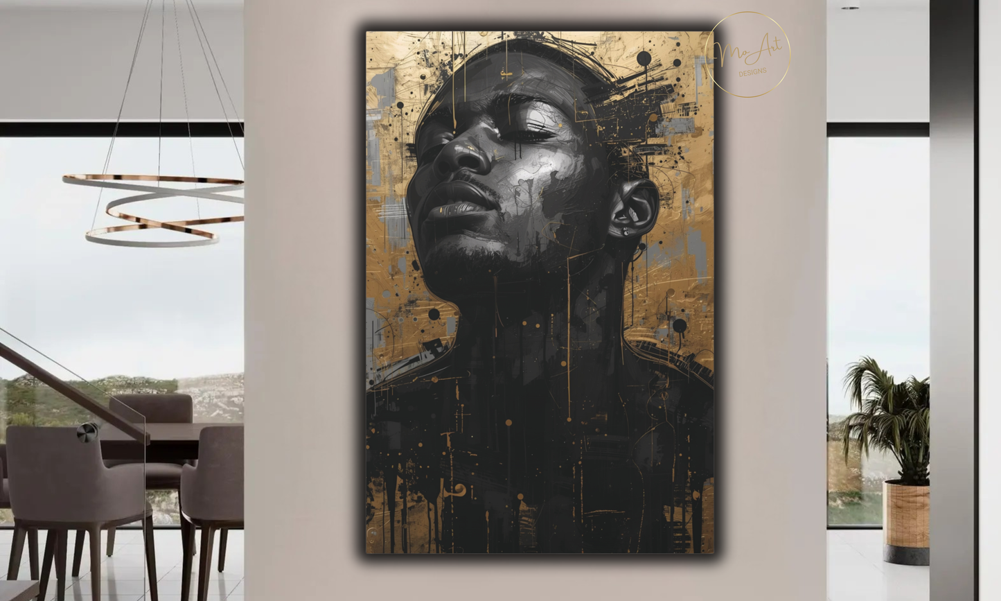 Soul Rising - Abstract Canvas Wall Art