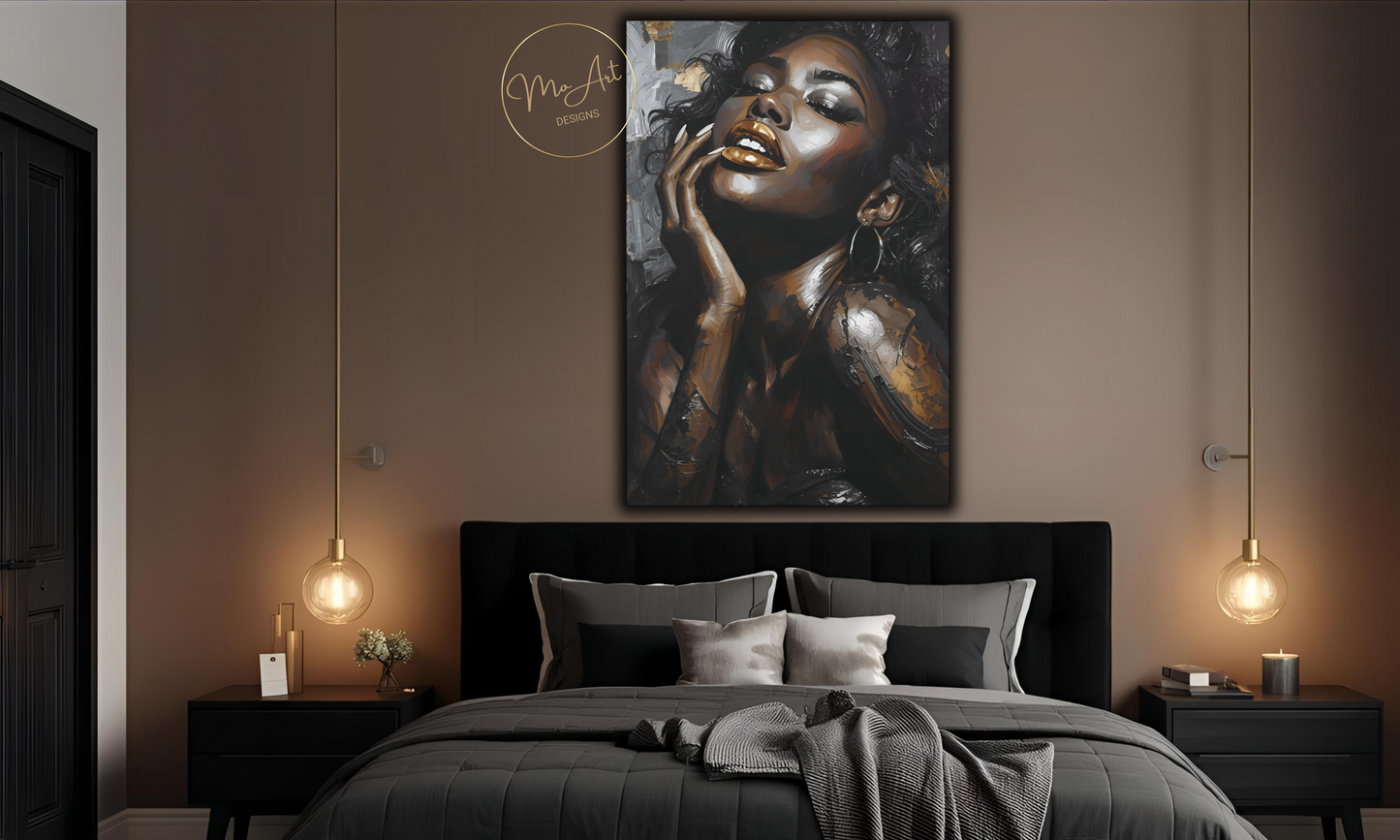 Sensual Seduction Luxury Canvas Wall Art