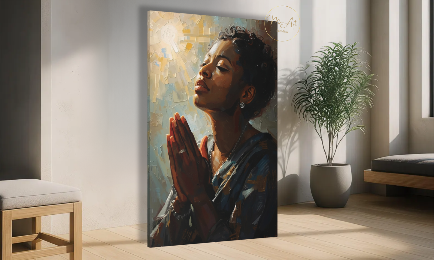 Divine Grace - Abstract Canvas Wall Art