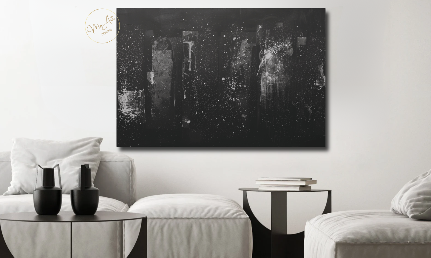 Midnight Fragments – Canvas Wall Art