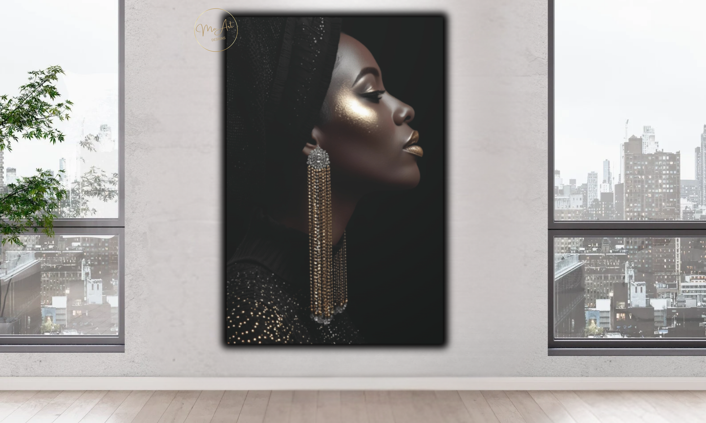 Regal Radiance - Canvas Wall Art
