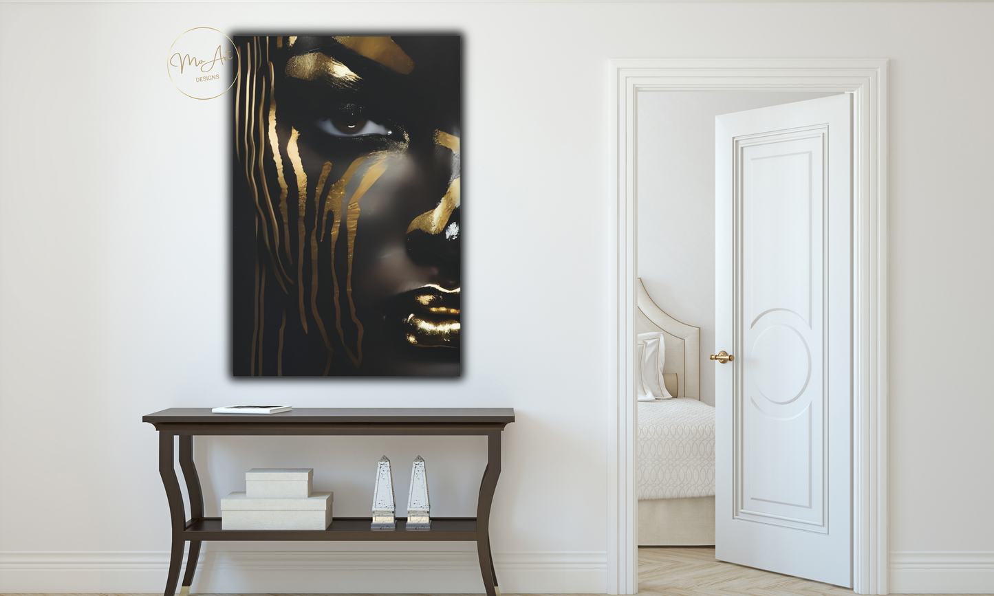 Golden Enigma – Canvas Wall Art