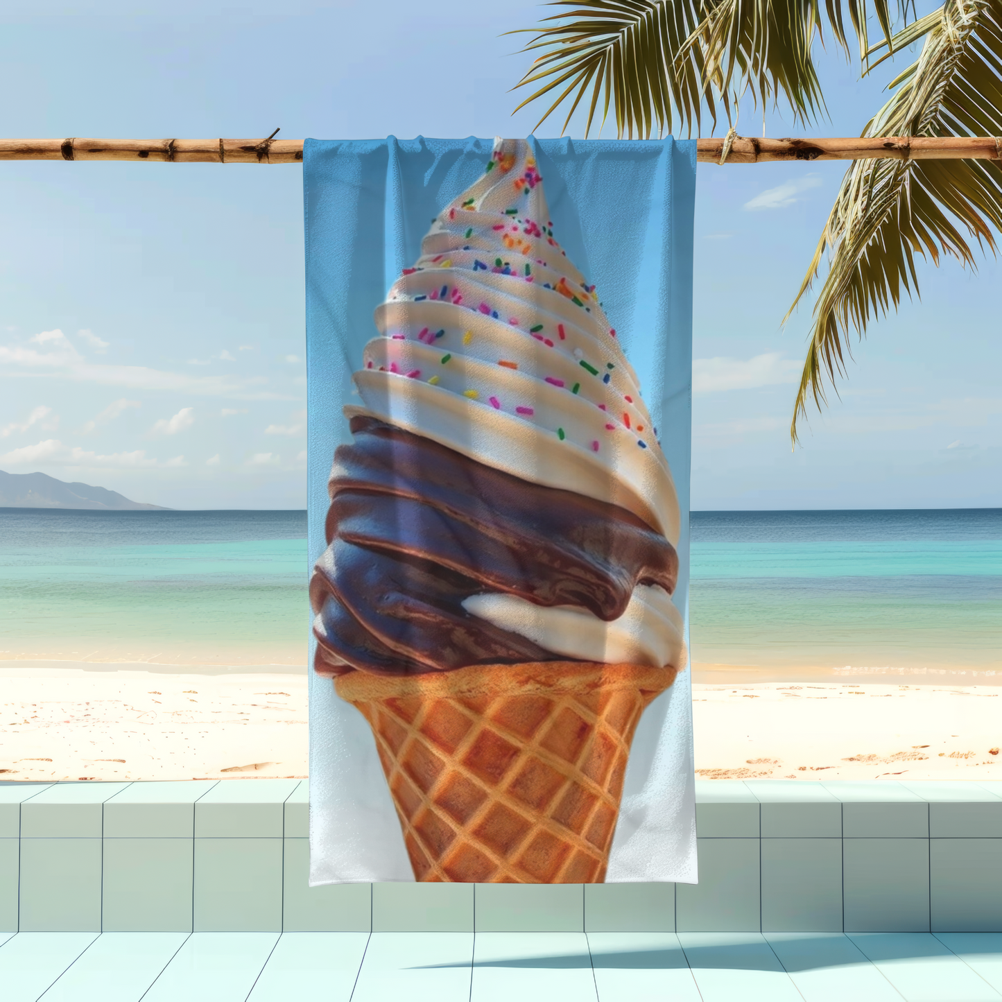 Ice Cream Dreams - Beach Towel