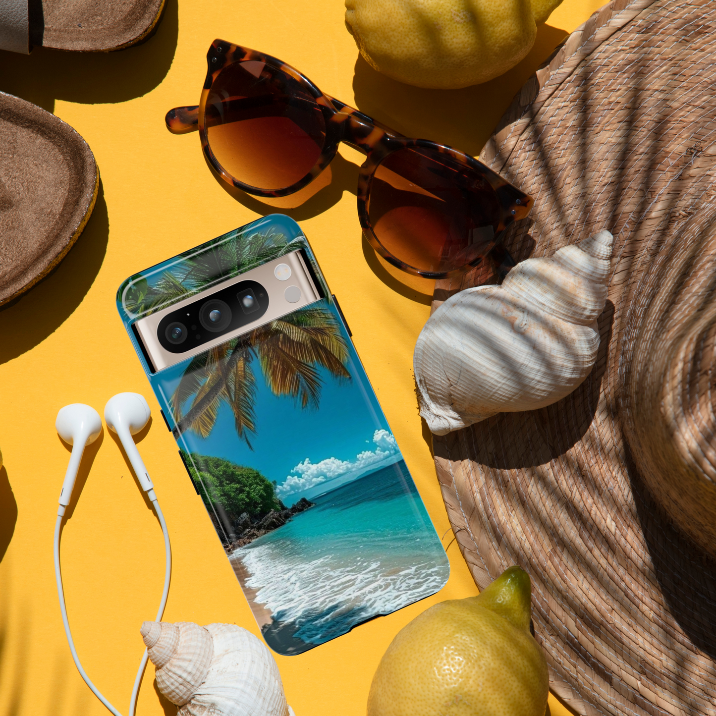 Tropical Beach Oasis - Tough Case for iPhone or Samsung