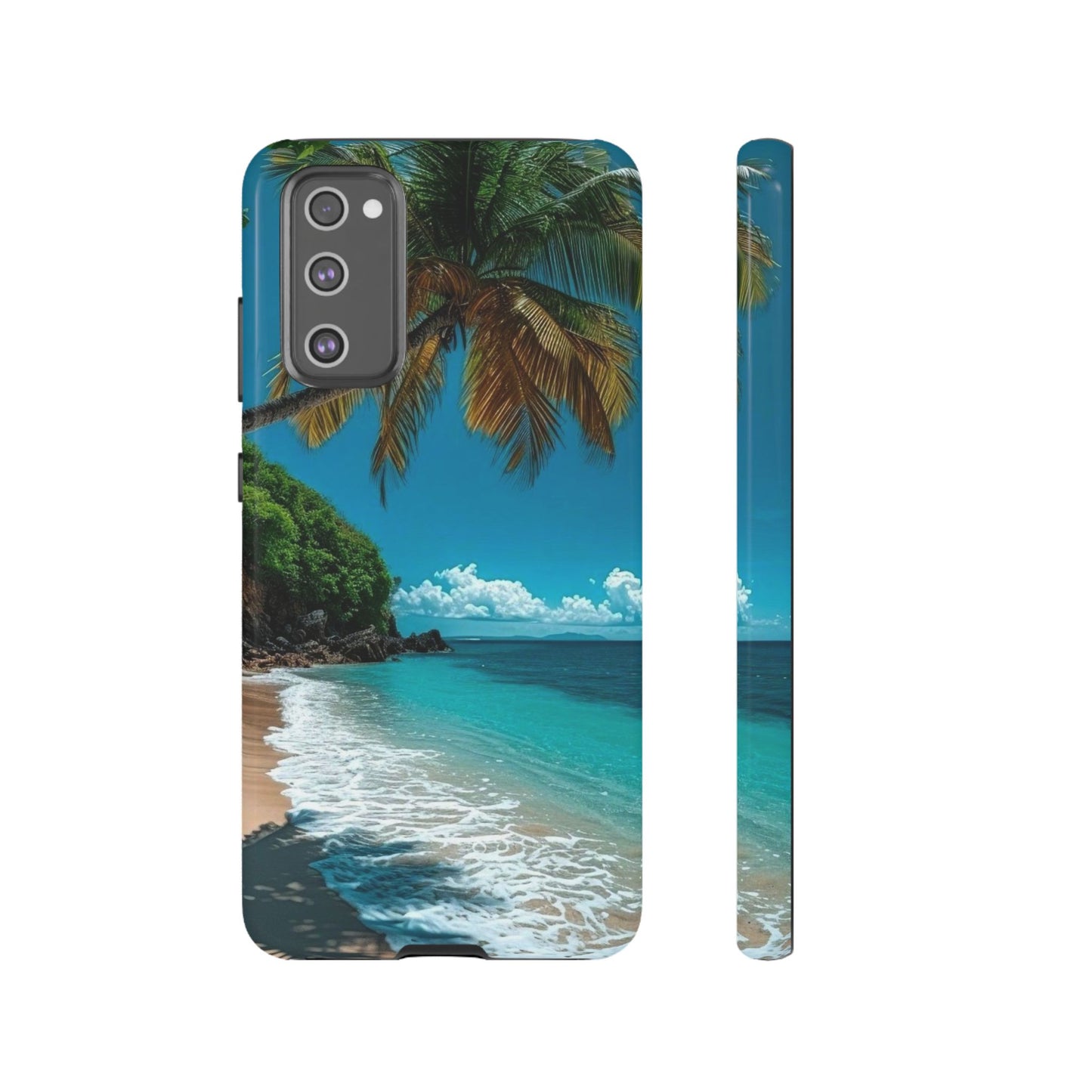 Tropical Beach Oasis - Tough Case for iPhone or Samsung