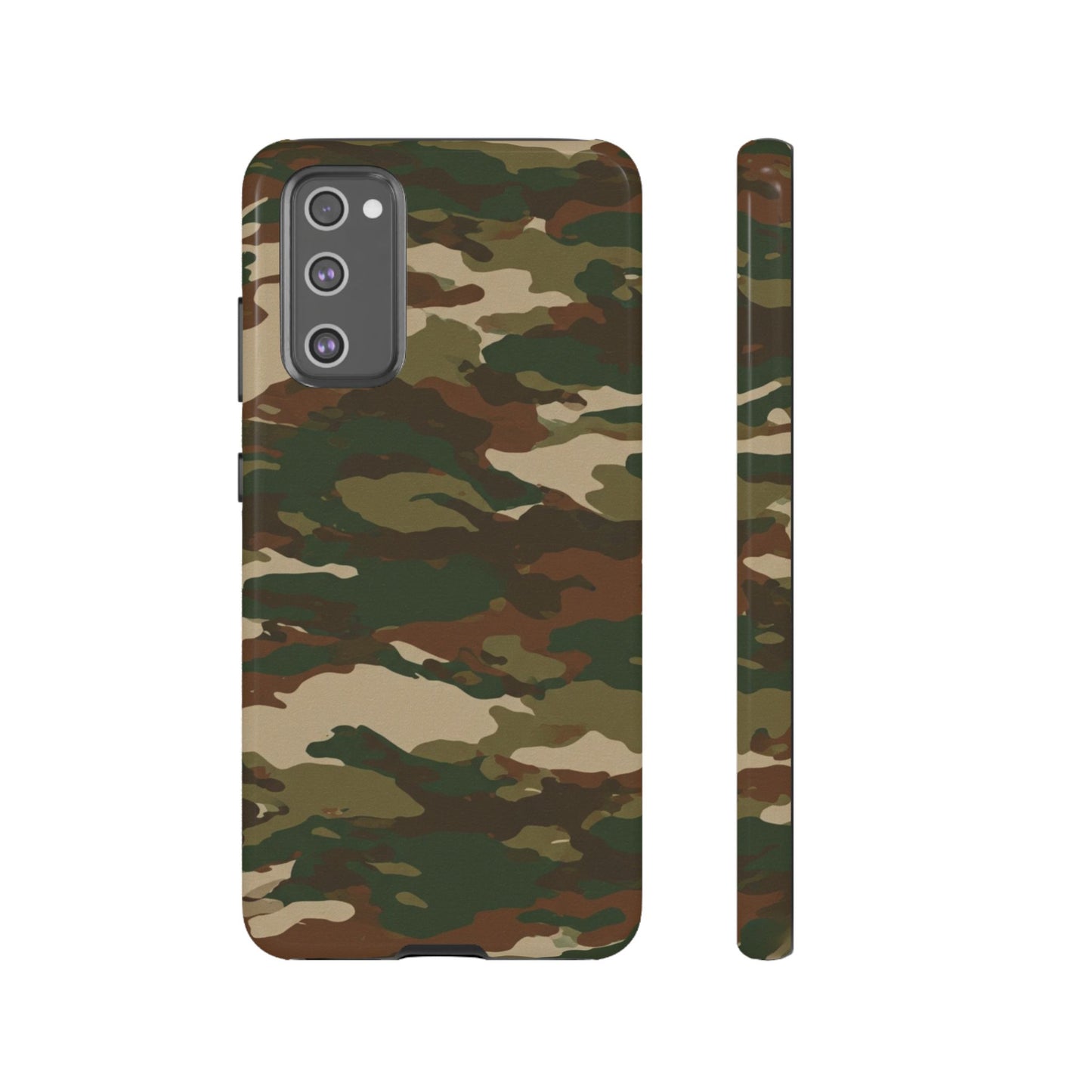 Camo Design - Tough Phone Case - iPhone or Samsung Phones