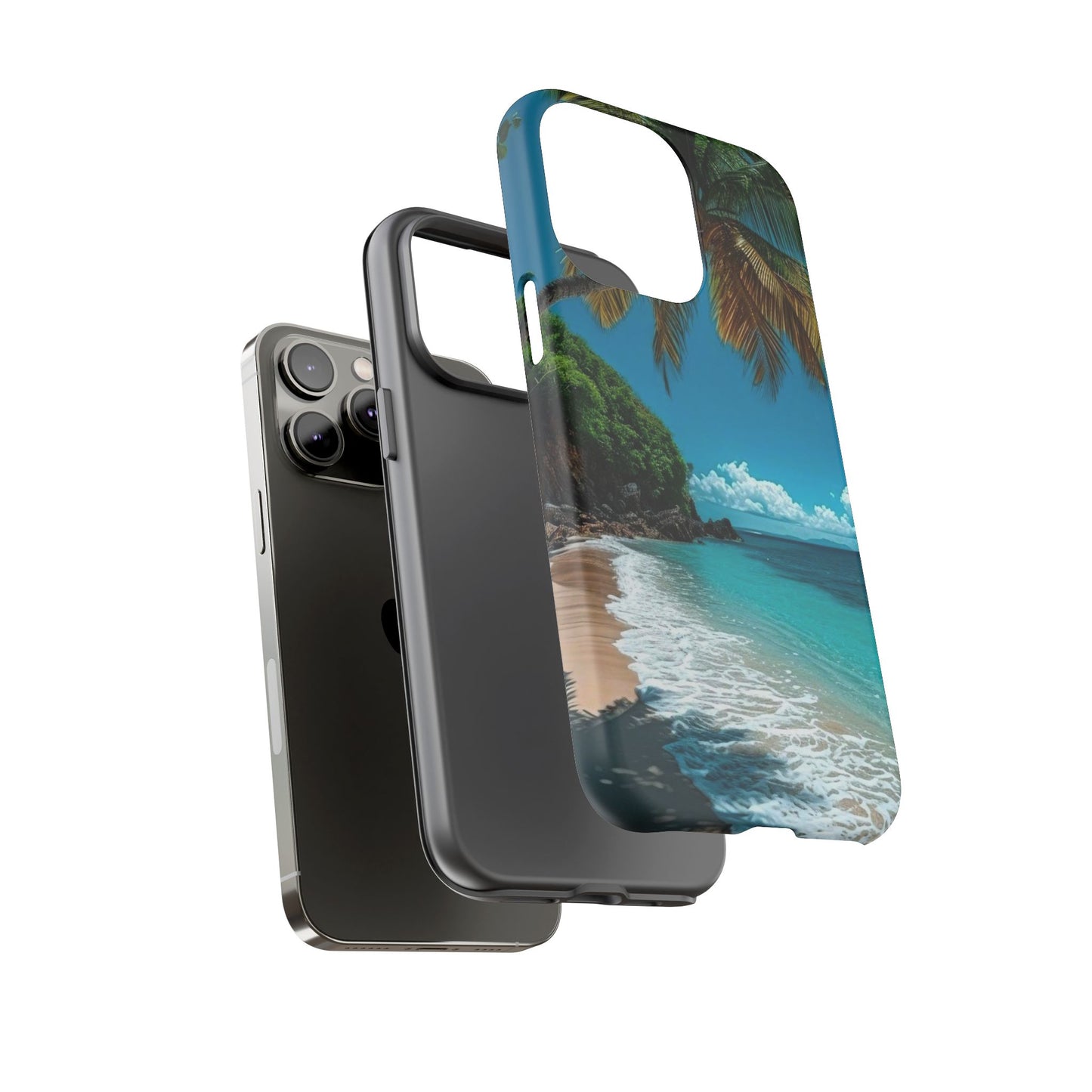 Tropical Beach Oasis - Tough Case for iPhone or Samsung