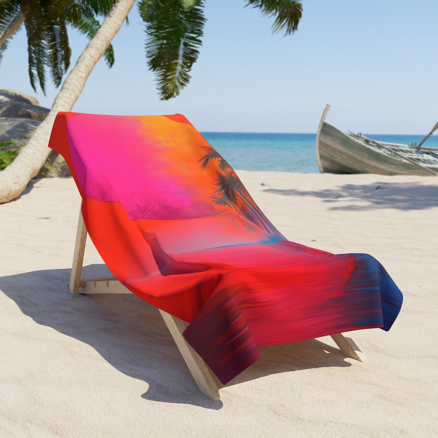 Sunset Serenity Beach Towel