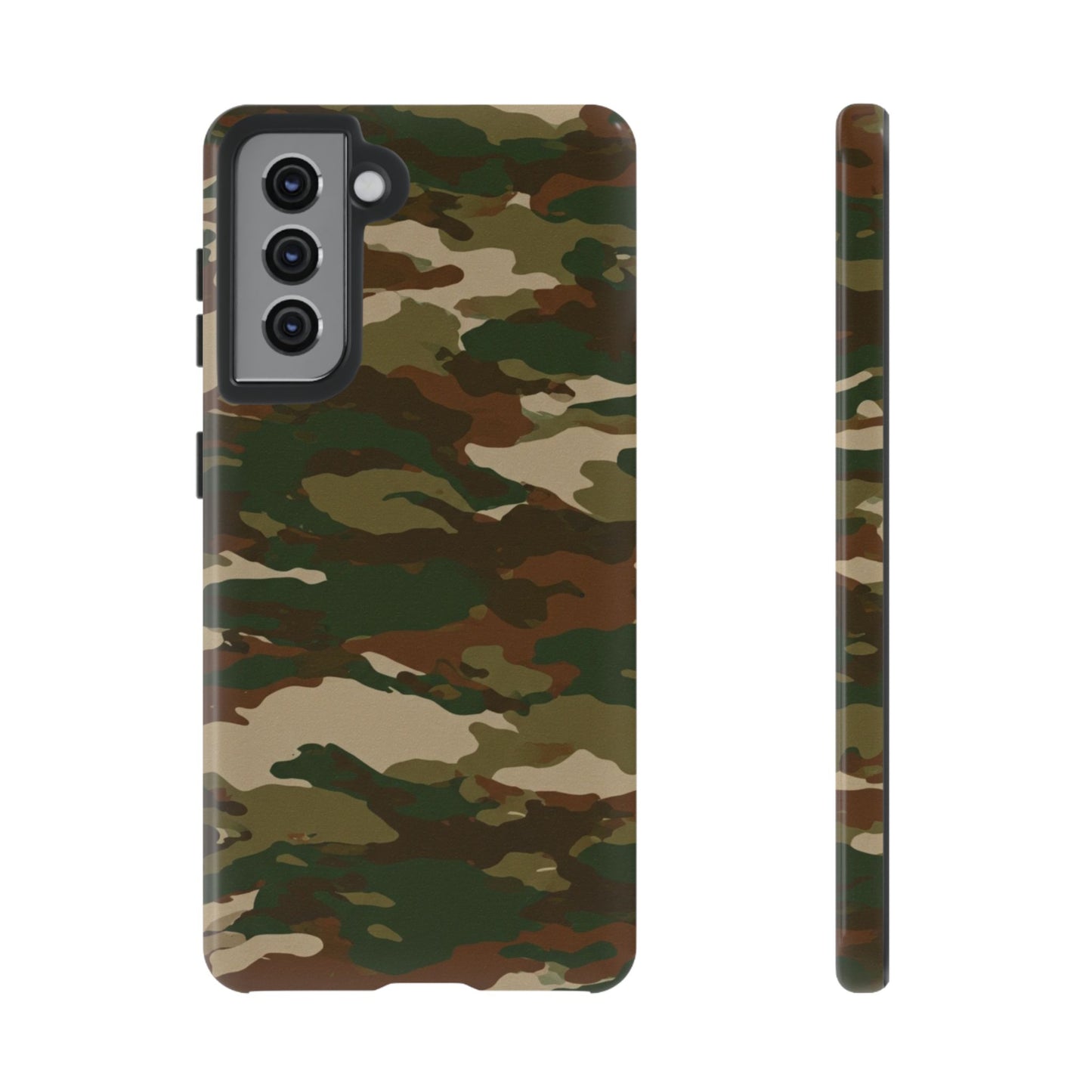 Camo Design - Tough Phone Case - iPhone or Samsung Phones