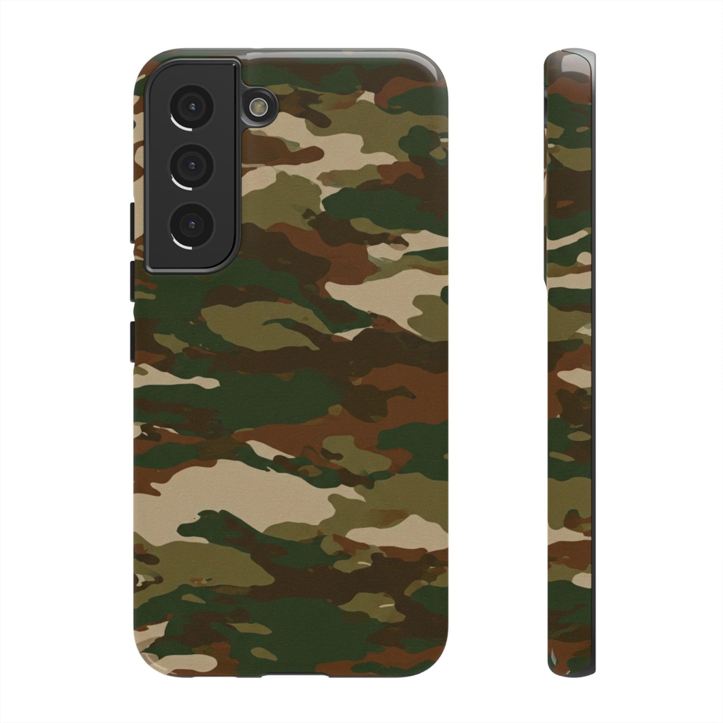 Camo Design - Tough Phone Case - iPhone or Samsung Phones