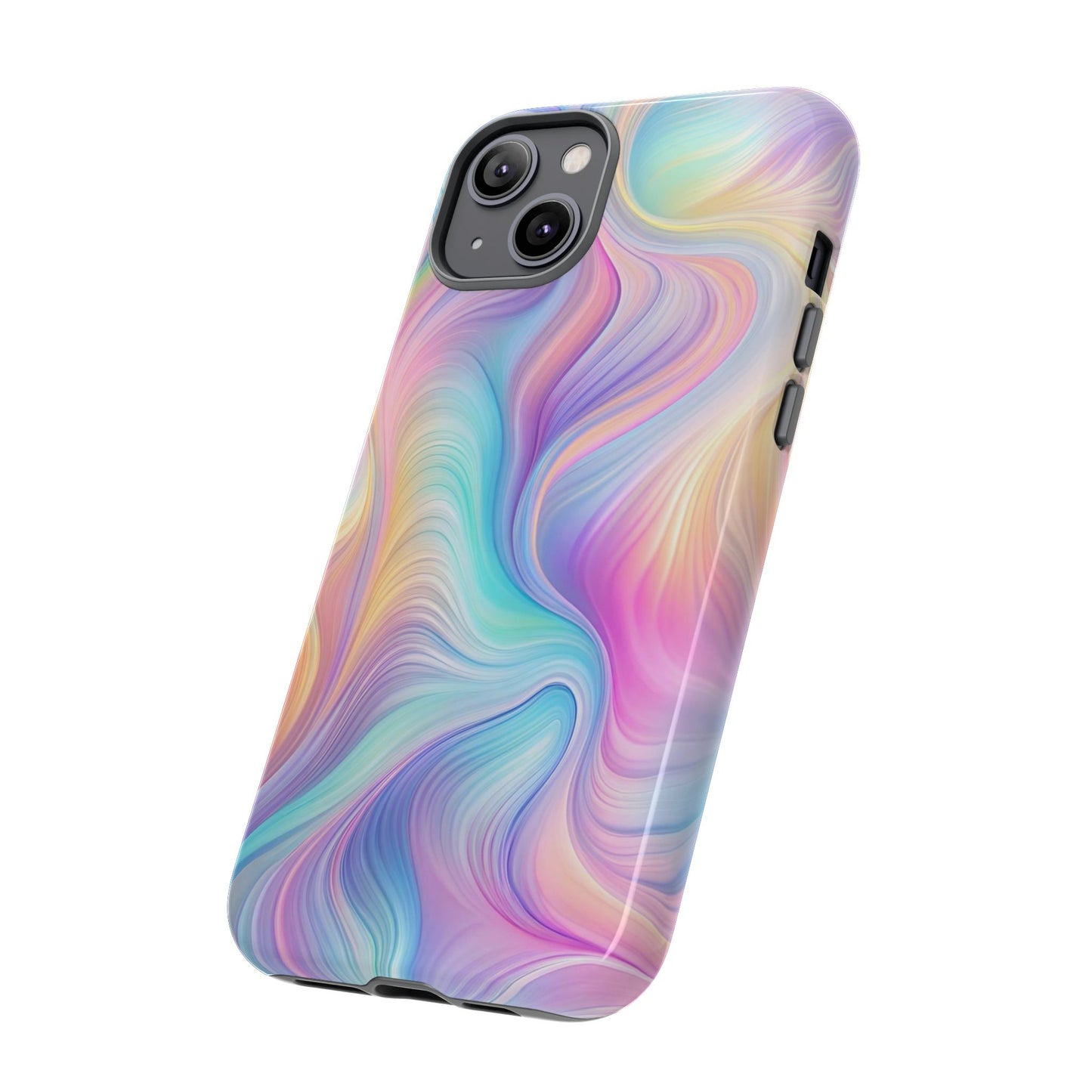 Colorful Swirls Tough Phone Case for Ultimate Protection - iPhone or Samsung Phones