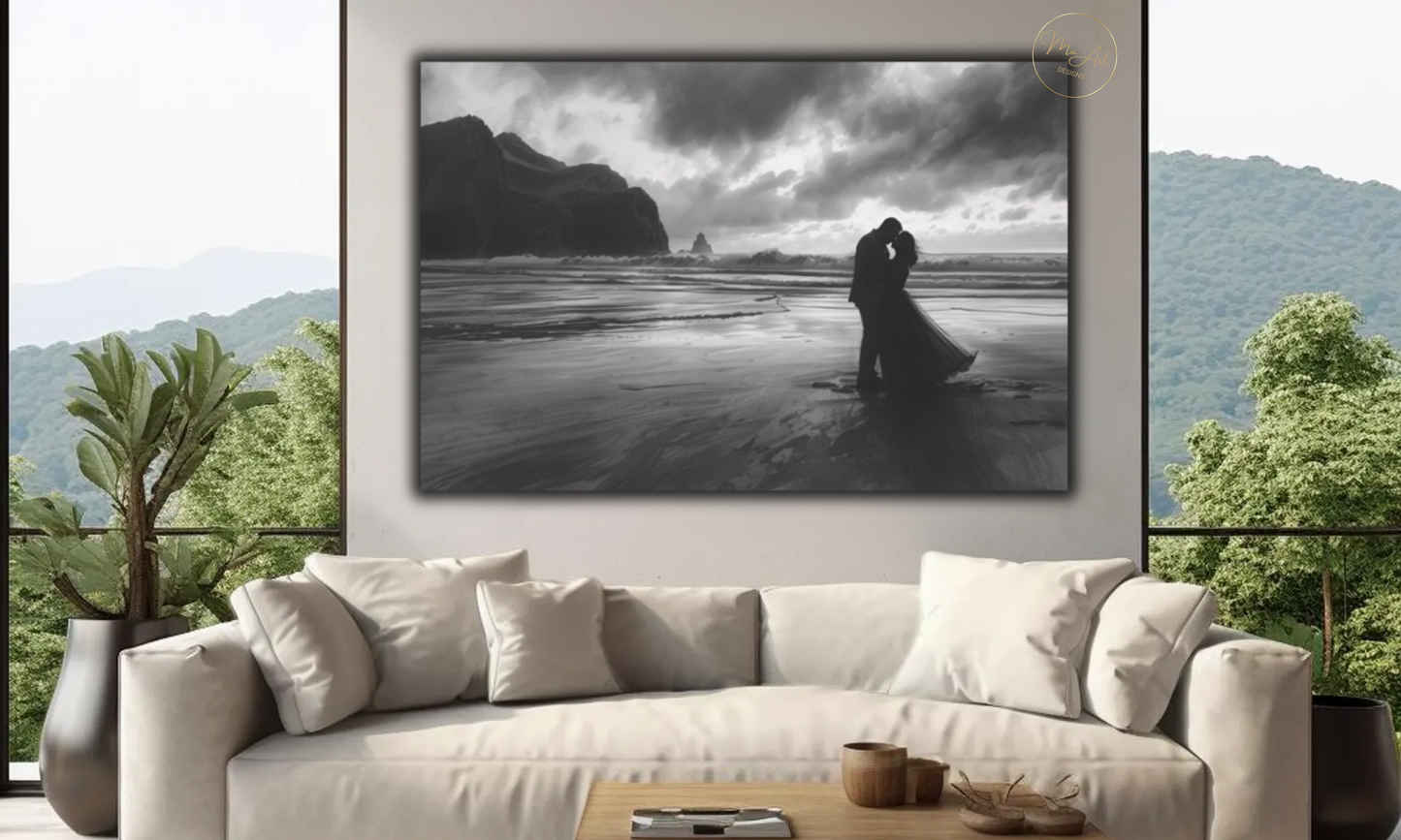 Eternal Tide of Love – Canvas Wall Art
