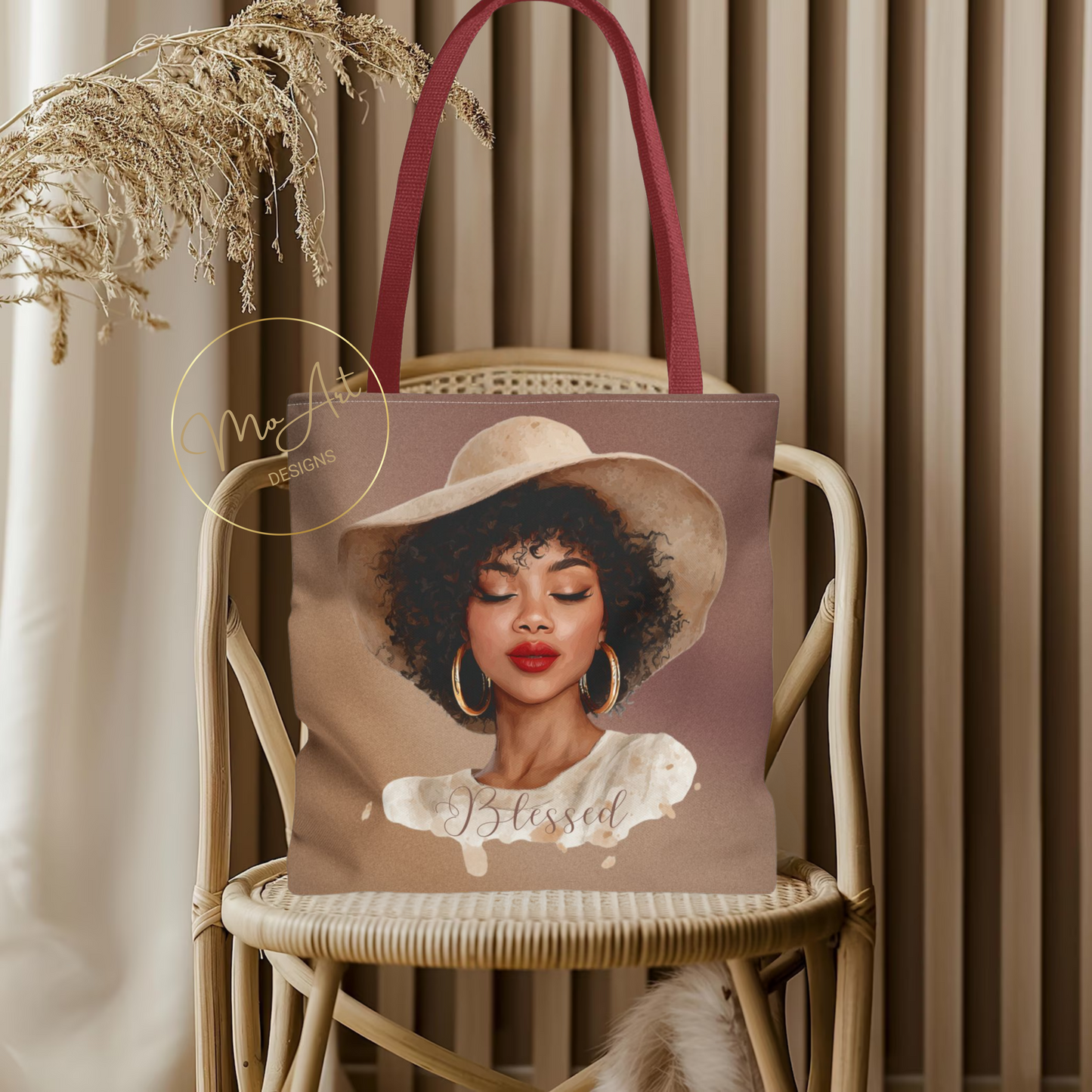 Boldly Beautiful and Blessed Tote Bag