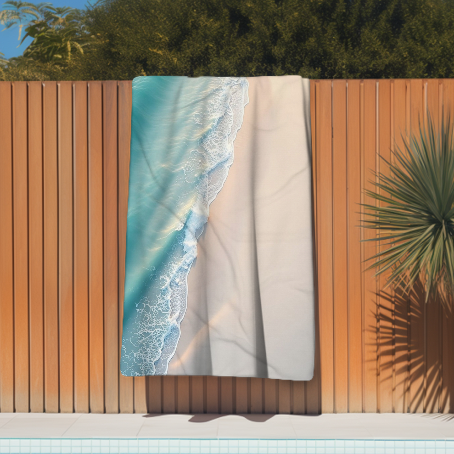 Sandy Ocean Shores  - Beach Towel