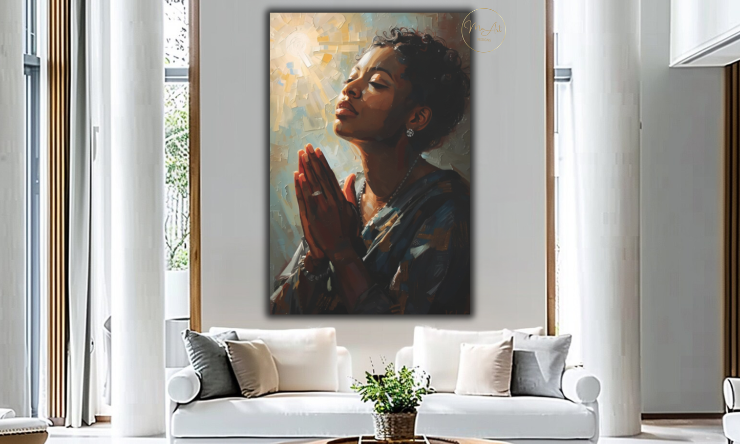 Divine Grace - Abstract Canvas Wall Art