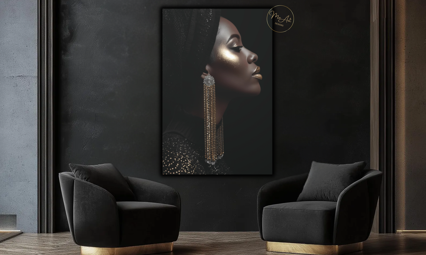 Regal Radiance - Canvas Wall Art
