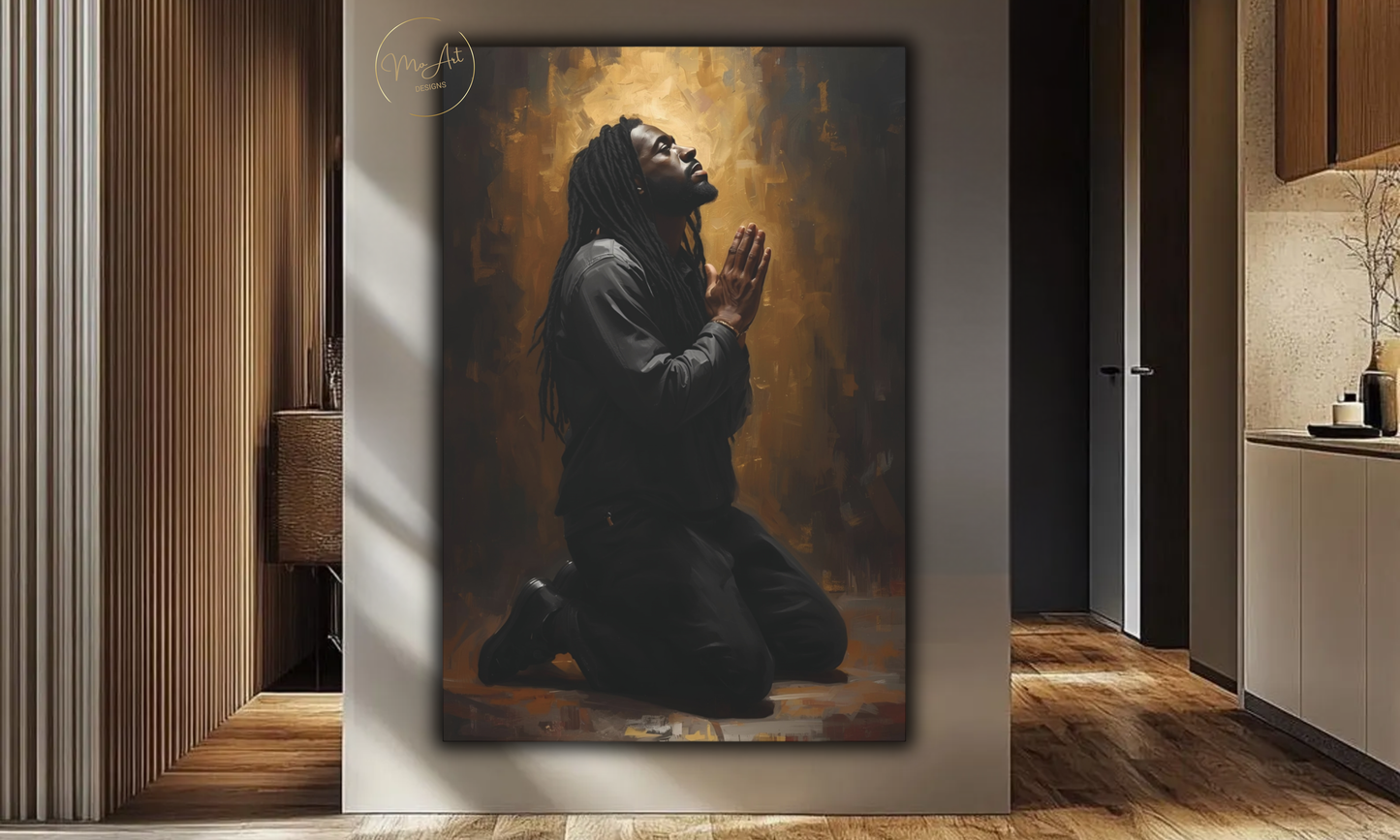 Prayer of Strength– Canvas Wall Art