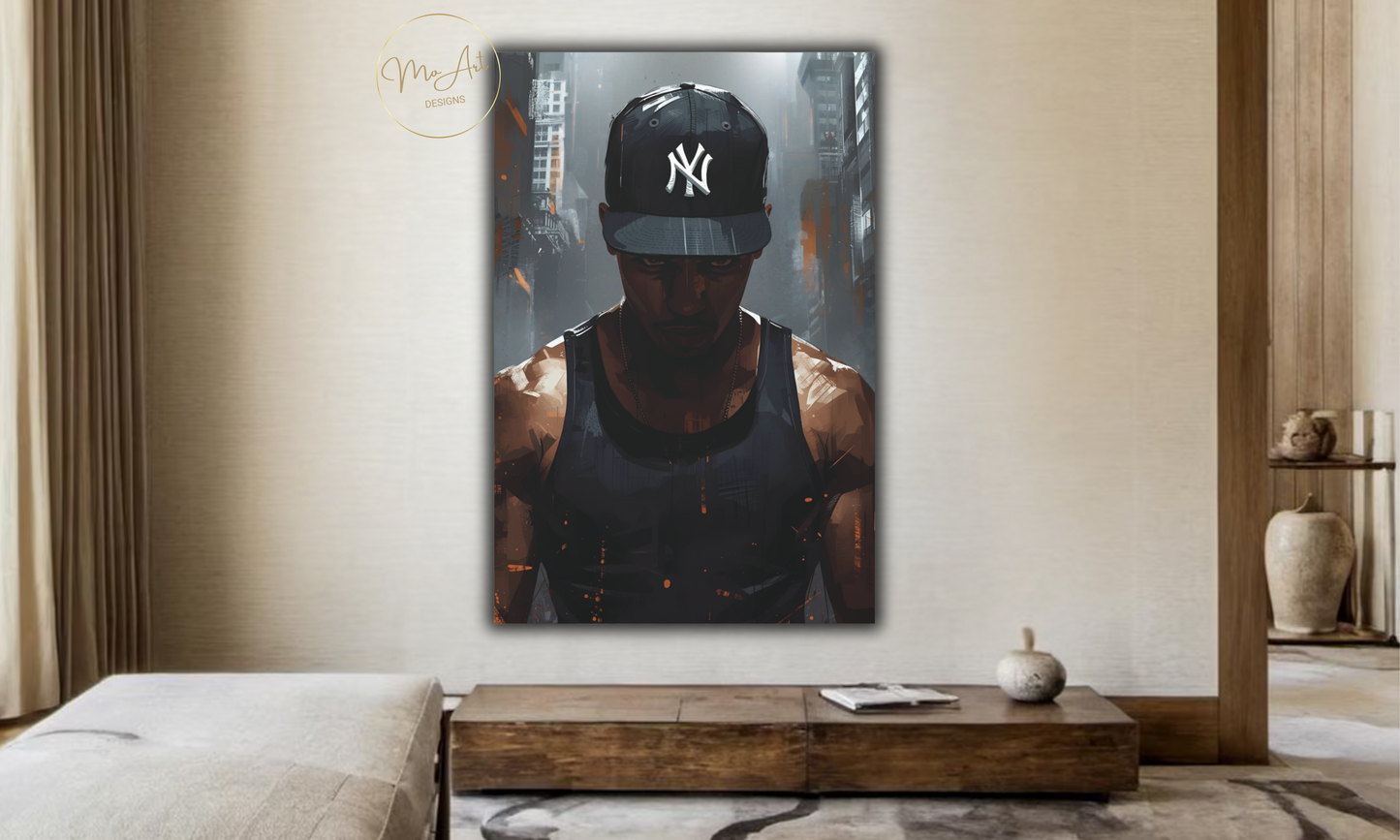 Built from the Block - Abstract Canvas Wall Art