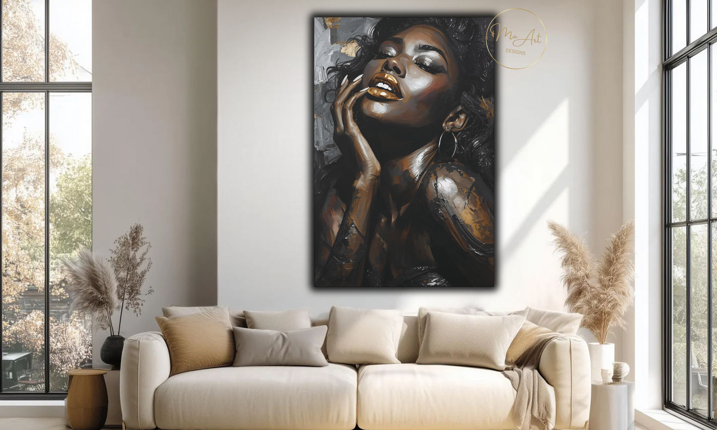 Sensual Seduction Luxury Canvas Wall Art