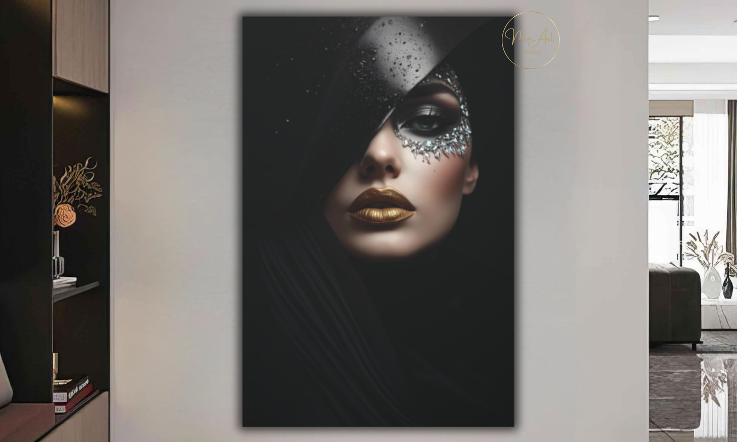 Midnight Elegance – Canvas Wall Art