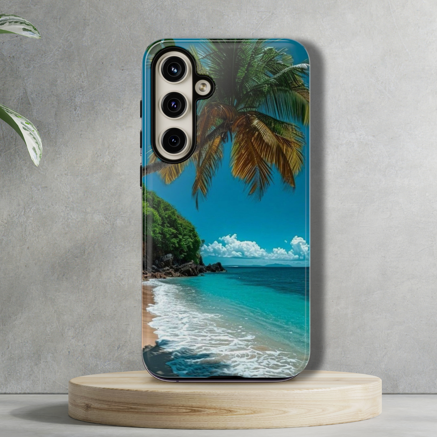 Tropical Beach Oasis - Tough Case for iPhone or Samsung