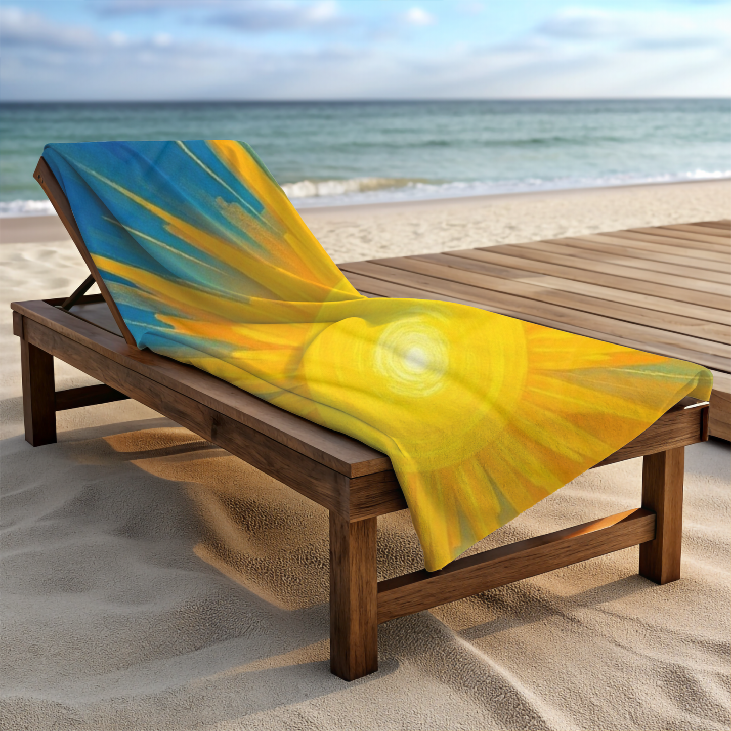 Let the Sunshine In - Beach Towel