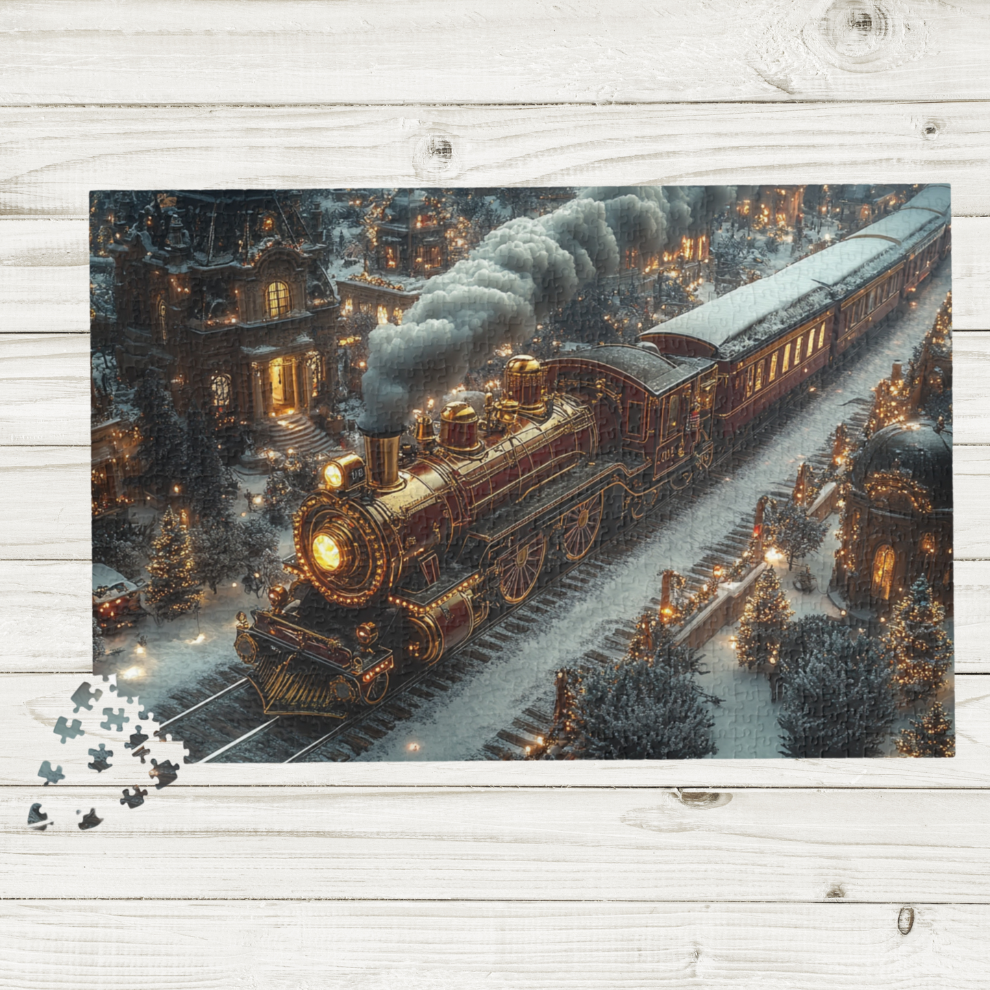 The Christmas Quest of the Glittering Express Puzzle