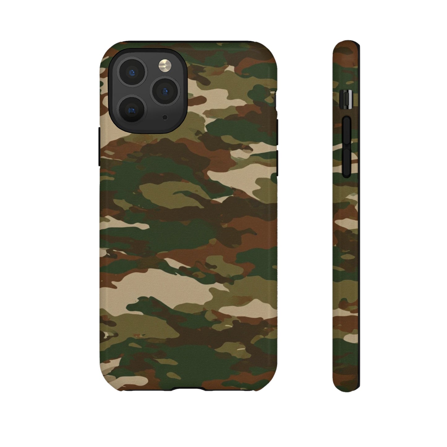 Camo Design - Tough Phone Case - iPhone or Samsung Phones
