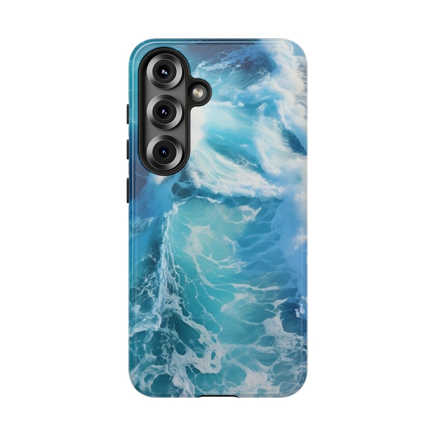 Crashing Ocean Waves - Tough Phone Case - iPhone or Samsung Phones