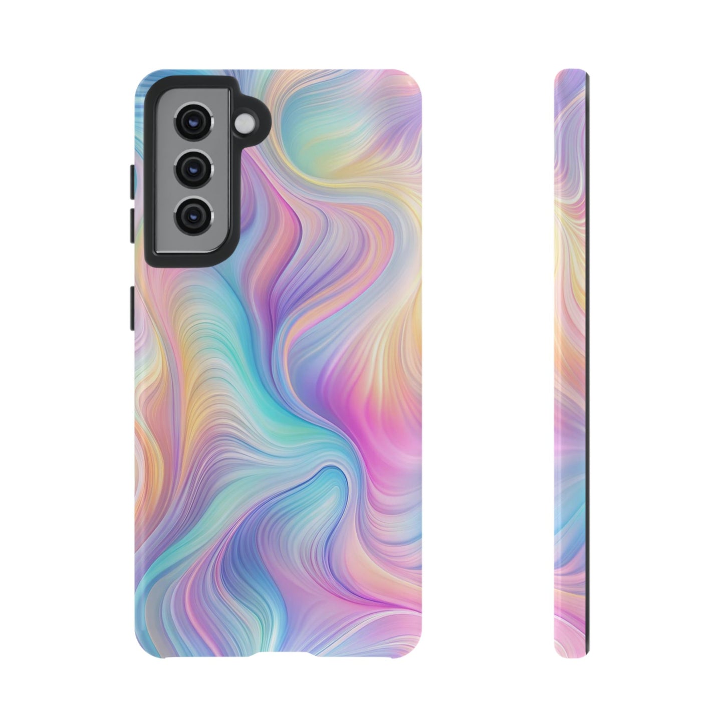 Colorful Swirls Tough Phone Case for Ultimate Protection - iPhone or Samsung Phones