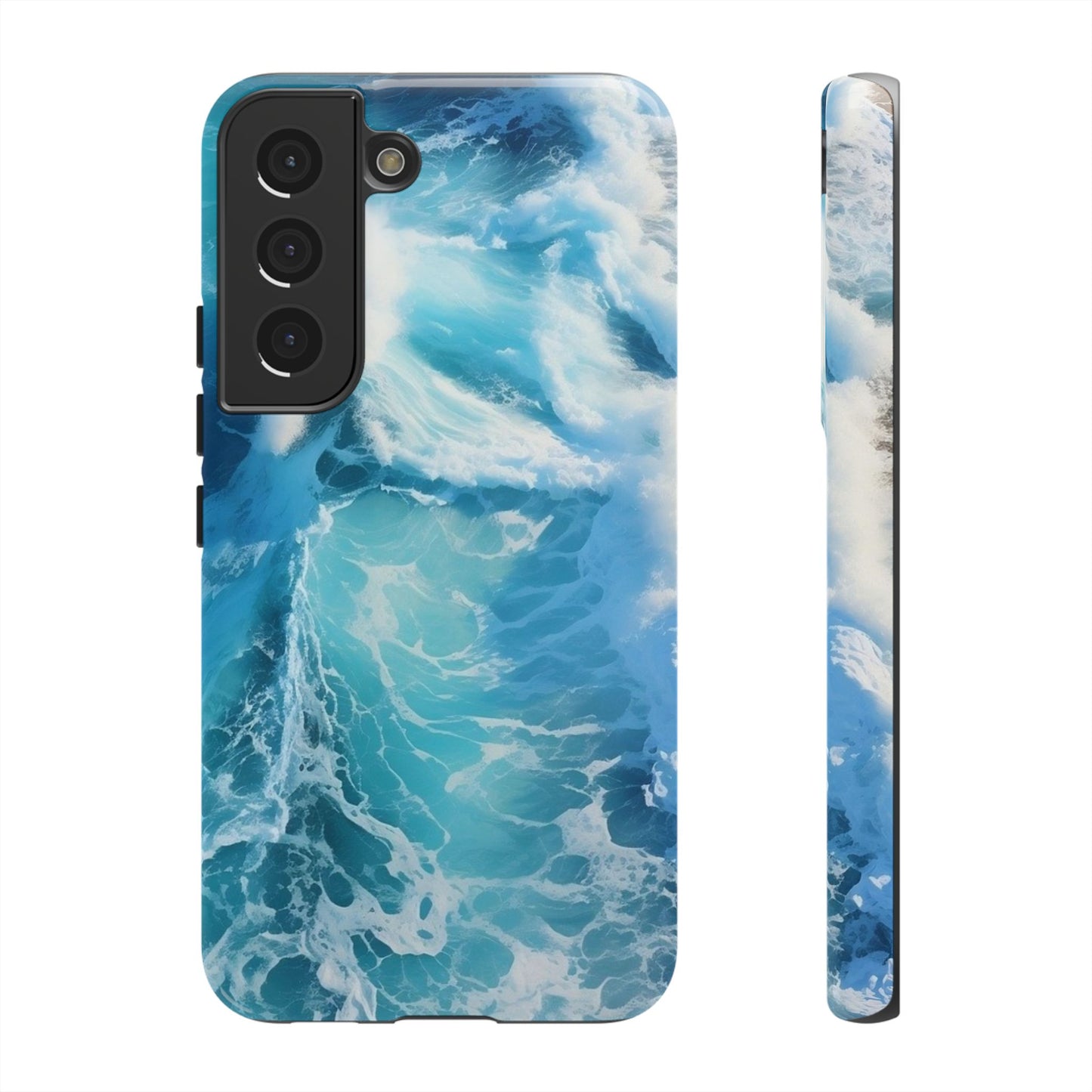 Crashing Ocean Waves - Tough Phone Case - iPhone or Samsung Phones