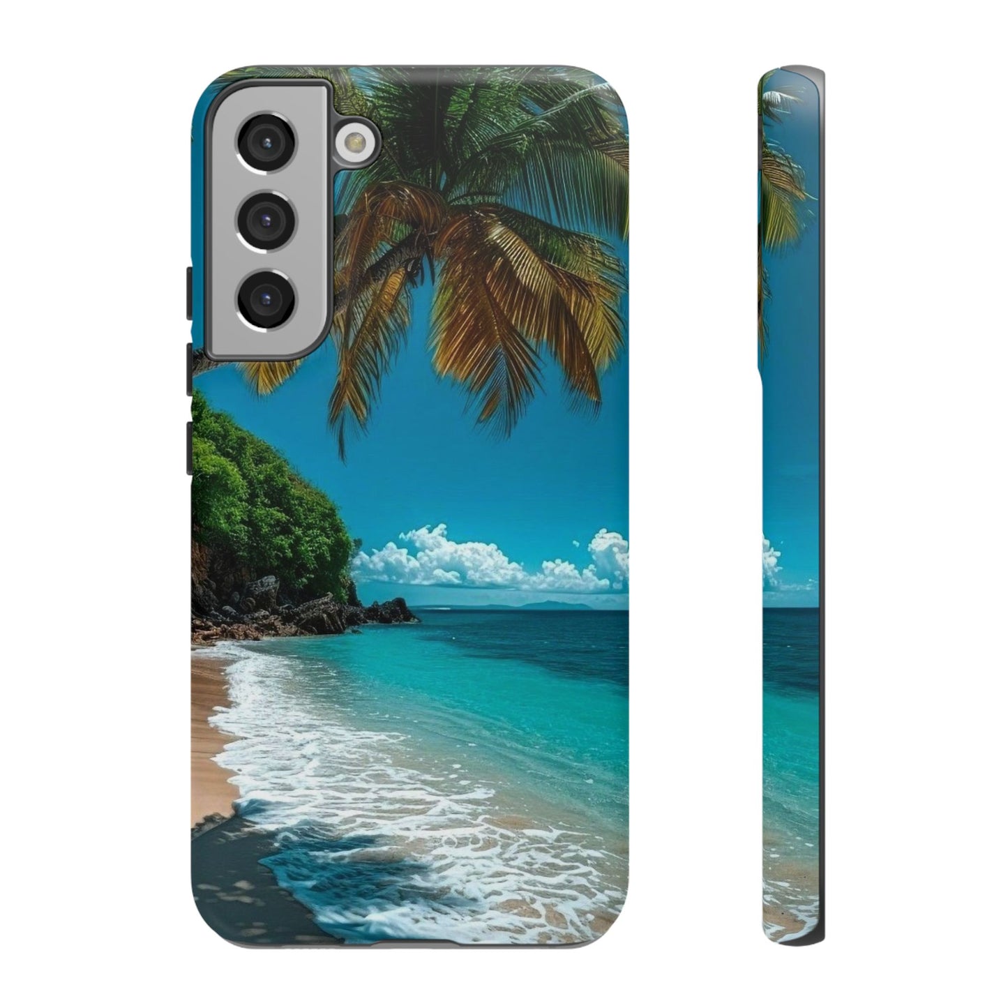 Tropical Beach Oasis - Tough Case for iPhone or Samsung