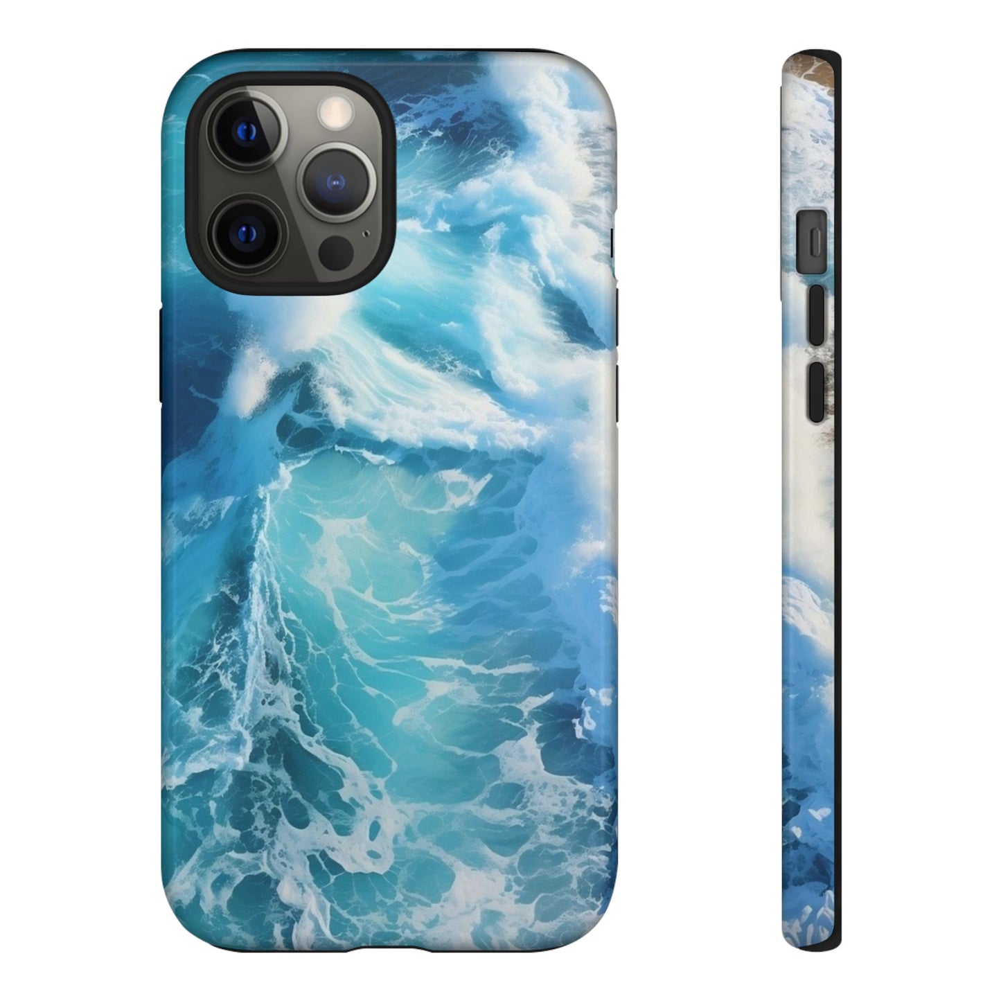 Crashing Ocean Waves - Tough Phone Case - iPhone or Samsung Phones