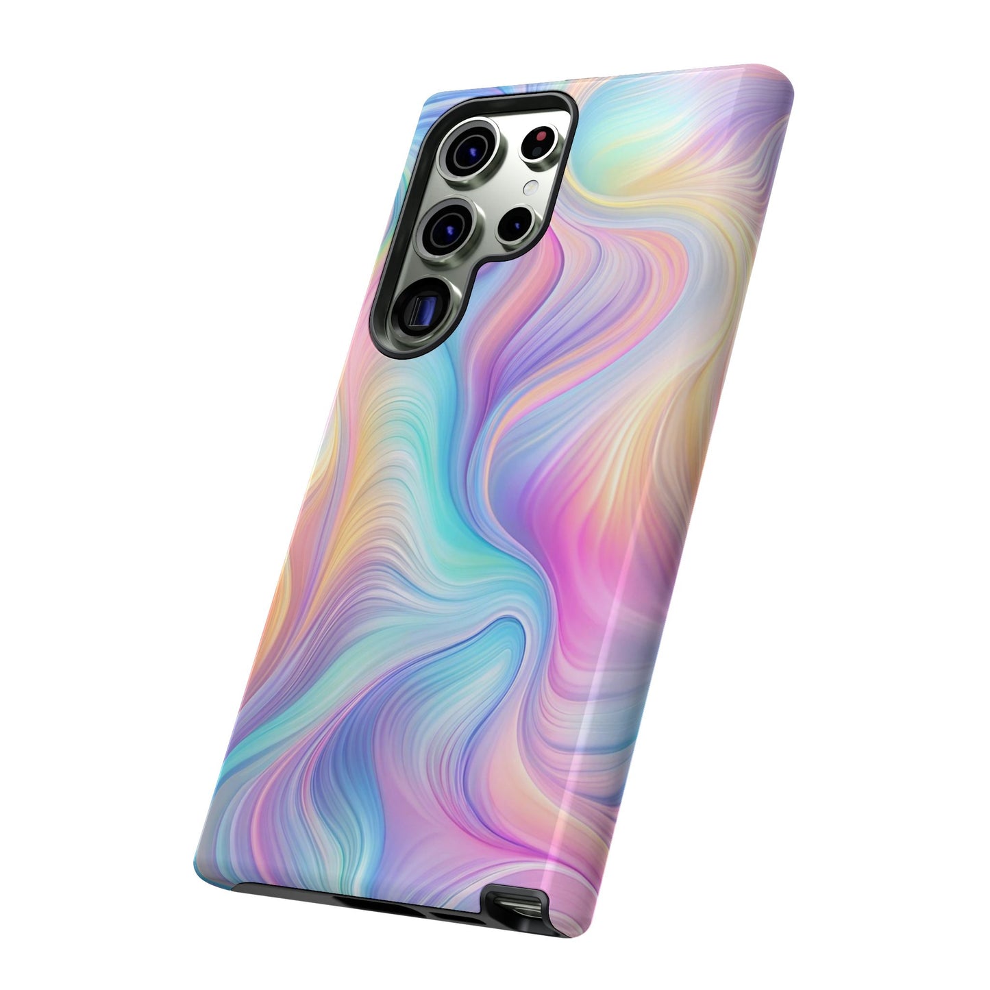 Colorful Swirls Tough Phone Case for Ultimate Protection - iPhone or Samsung Phones