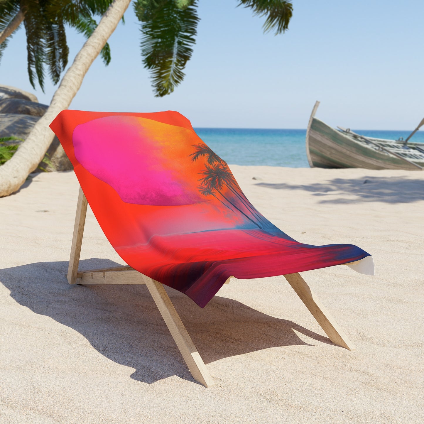 Sunset Serenity Beach Towel