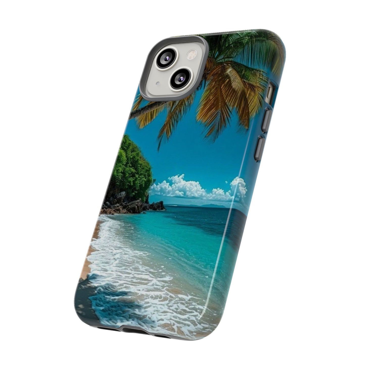 Tropical Beach Oasis - Tough Case for iPhone or Samsung