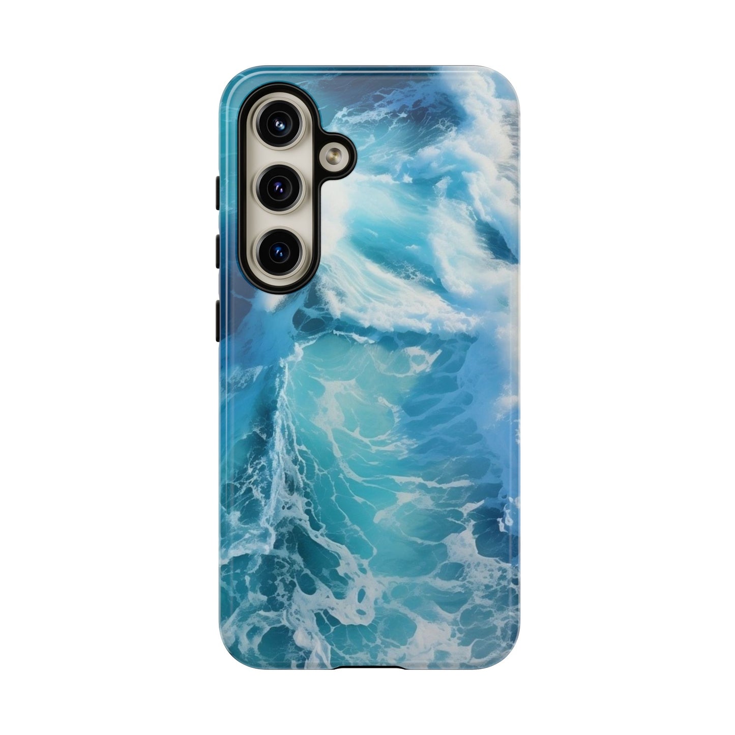 Crashing Ocean Waves - Tough Phone Case - iPhone or Samsung Phones