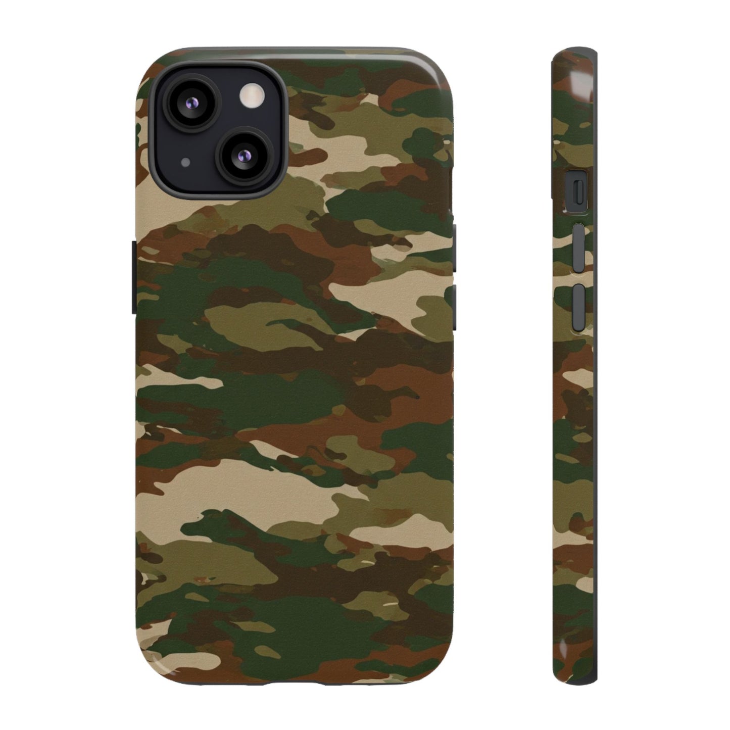 Camo Design - Tough Phone Case - iPhone or Samsung Phones