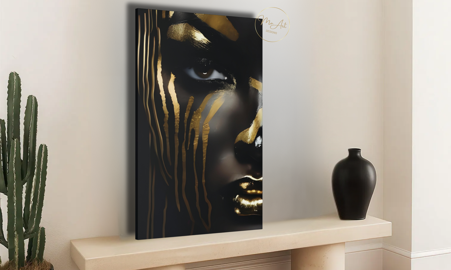 Golden Enigma – Canvas Wall Art