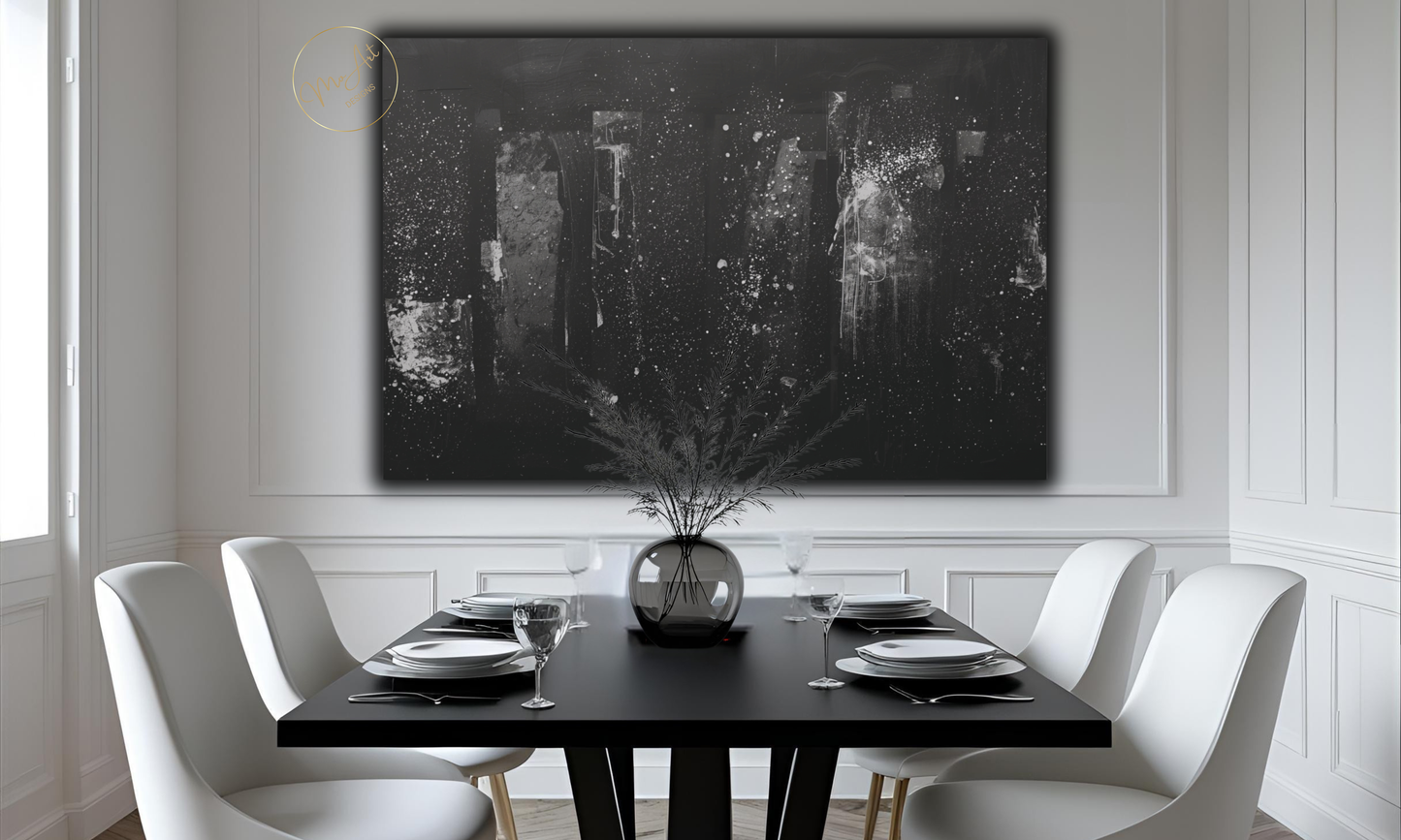 Midnight Fragments – Canvas Wall Art