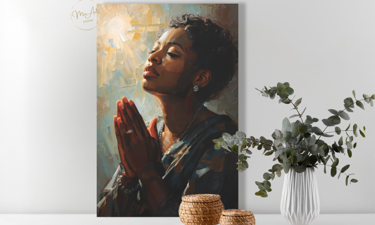 Divine Grace - Abstract Canvas Wall Art