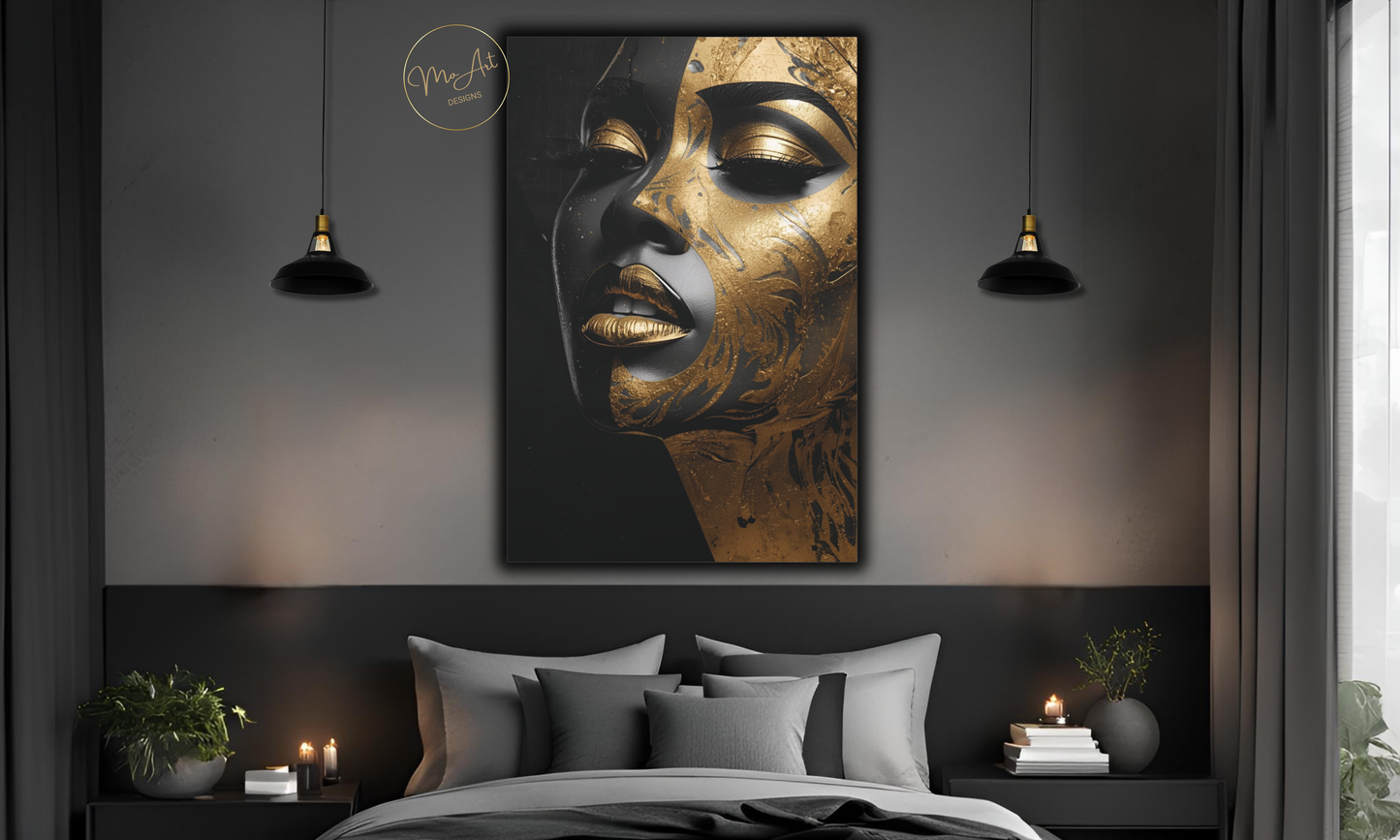 Shades of Gold – Canvas Wall Art