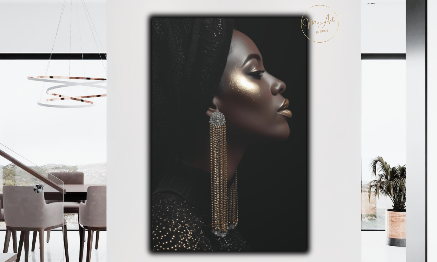 Regal Radiance - Canvas Wall Art