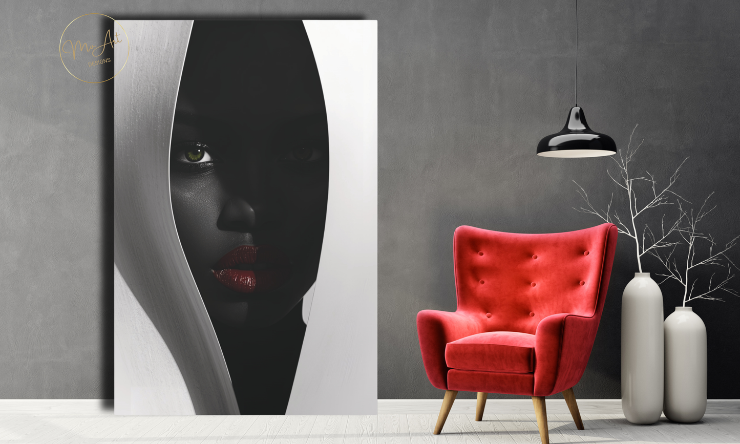 Hidden Desire – Abstract Canvas Wall Art